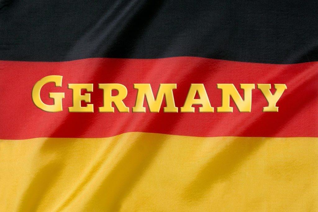 ドイツの国旗・ドイツ統一の日のイメージ画像