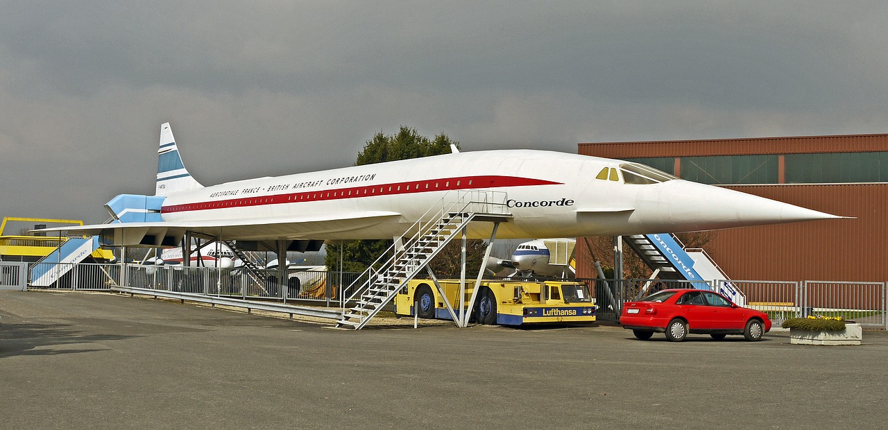 超音速旅客機コンコルドのイメージ画像