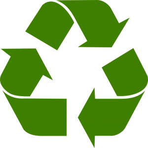 リサイクルのシンボル・マークのイメージ画像