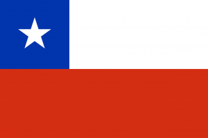 チリの国旗・チリの独立記念日のイメージ画像