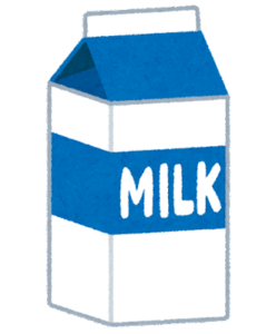 那須塩原市牛乳の日のイメージ・牛乳パック