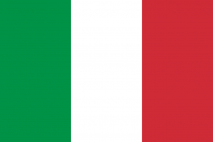 イタリア国旗のイラスト