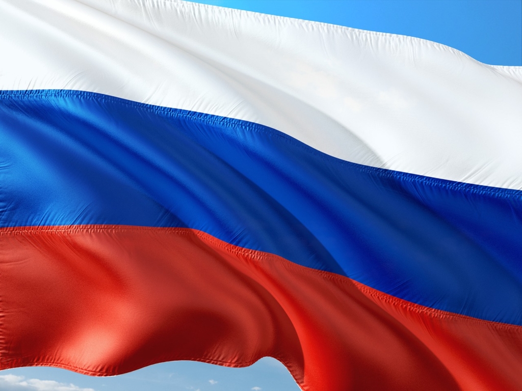 ロシア国旗のイメージ画像
