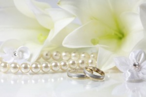 真珠と指輪