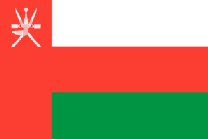 オマーンの国旗のイメージ画像