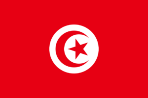 チュニジアの国旗のイメージ