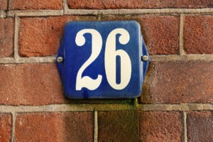 26の番号